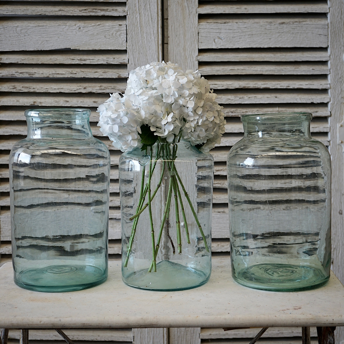 Large Vintage Glass Jars - Baran de Bordeaux