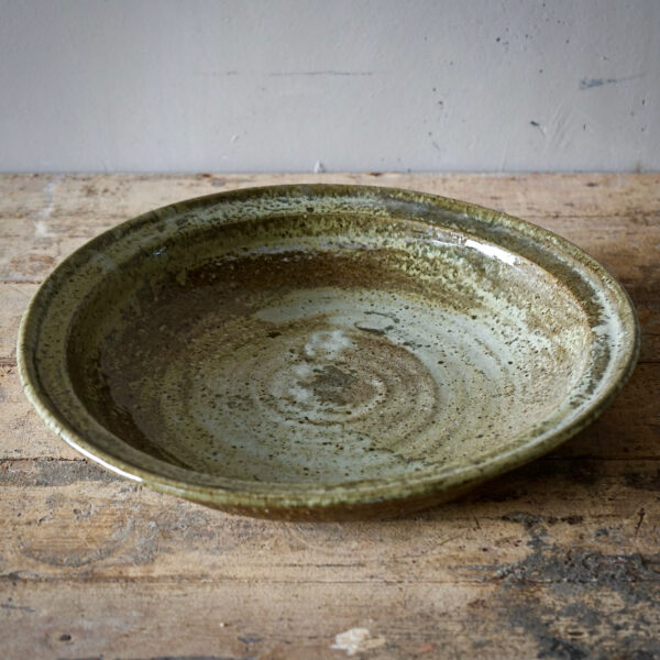 Large Green Terracotta Dish